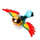 thumbnail image 3 of Juguete decorativo para pájaros, versátil, ligero, interactivo, para salpicadero de vehículo. Rojo, 3 of 9