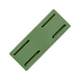 thumbnail image 1 of Inteprter Soporte de toma de corriente ABS, repuesto portátil, sin perforaciones, autoadhesivo, para el hogar, la sala de estar, el dormitorio, Almacenamiento y organización del hogar Verde, 1 of 6