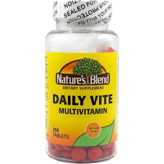 Nature's Blend Daily Vite 250 Tablets