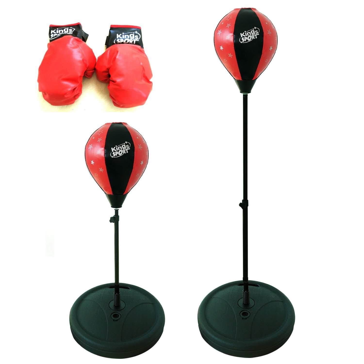 Sport Boxing Punching Bag for kids With Stand & Boxing Gloves. This Punching Ball for Kids 43" H Will be the Best... by MegaToyBrand