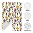 thumbnail image 4 of Car Seat Cover Baby - Tulips Flowers Yellow Purple Breathable Infant Car Seat Cover for Baby Carseat, Lightweight Comfort Baby Essentials Must Haves Newborn Stuff for Girl Boy, 4 of 7
