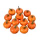 thumbnail image 1 of 12 piezas de calabazas falsas, modelo de verduras artificiales, Mini calabazas de espuma falsas para Halloween, Baby Shower, adorno de otoño para el naranja, 1 of 8