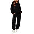 thumbnail image 2 of Lmnyox Kid's Clothing Sets Hoodies and Joggers Sets with Pockets 2 Pieces Winter Tracksuit for 2-14 Years, 2 of 6