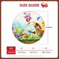 thumbnail image 3 of Saiise Pikmin Print Christmas Tree Skirt 48" Tree Skirt Rustic Christmas Decorations for Winter New Year Holiday Party Decor Indoor Outdoor, 3 of 7