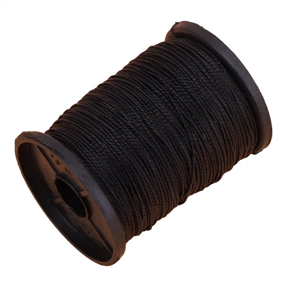 PALINO Nylon Sewing Thread Leather Sewing Waxed Thread for Shoe Repair Hand Sewing,50 M,Black