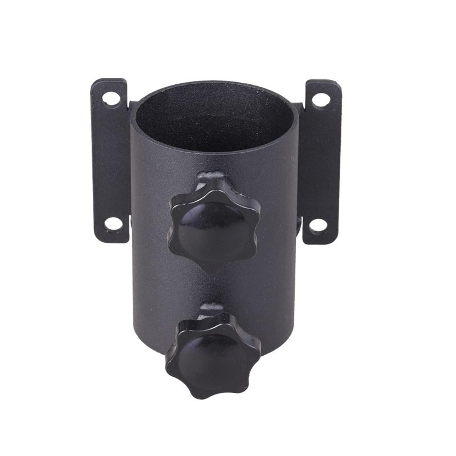 CarpNettore 2 Pieces Patio Umbrella Holder Deck Umbrella Mount Easy Installation Poles Metal