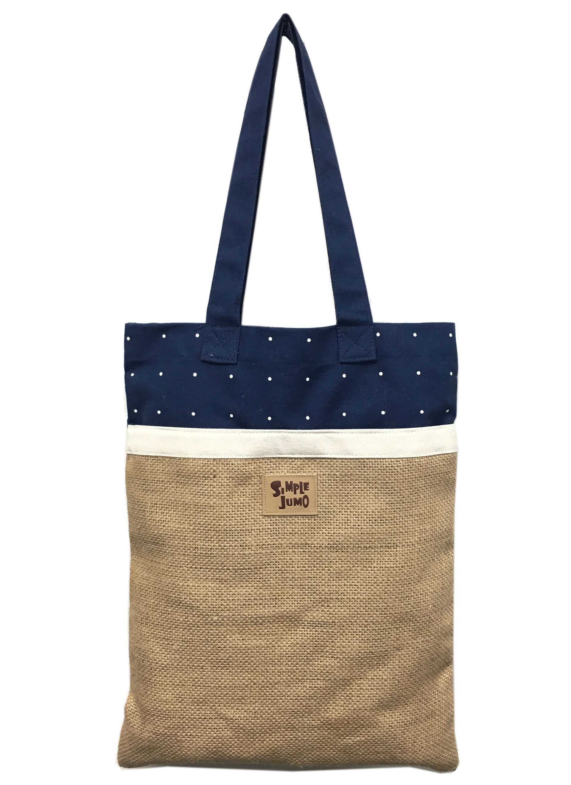 Blue Pocket Messenger Bag