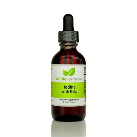 Whole Formulas iode avec varech, 2 fl oz