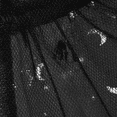 thumbnail image 3 of Jiibva Sheer Mesh Witch Cloak Celestial Star Moon Hooded Cape Black 210cm, 3 of 7