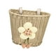 thumbnail image 4 of Cesta de bicicleta para niños, niñas y niños, impermeable, decoración para manillar de bicicleta, mini cesta Beige, 4 of 8