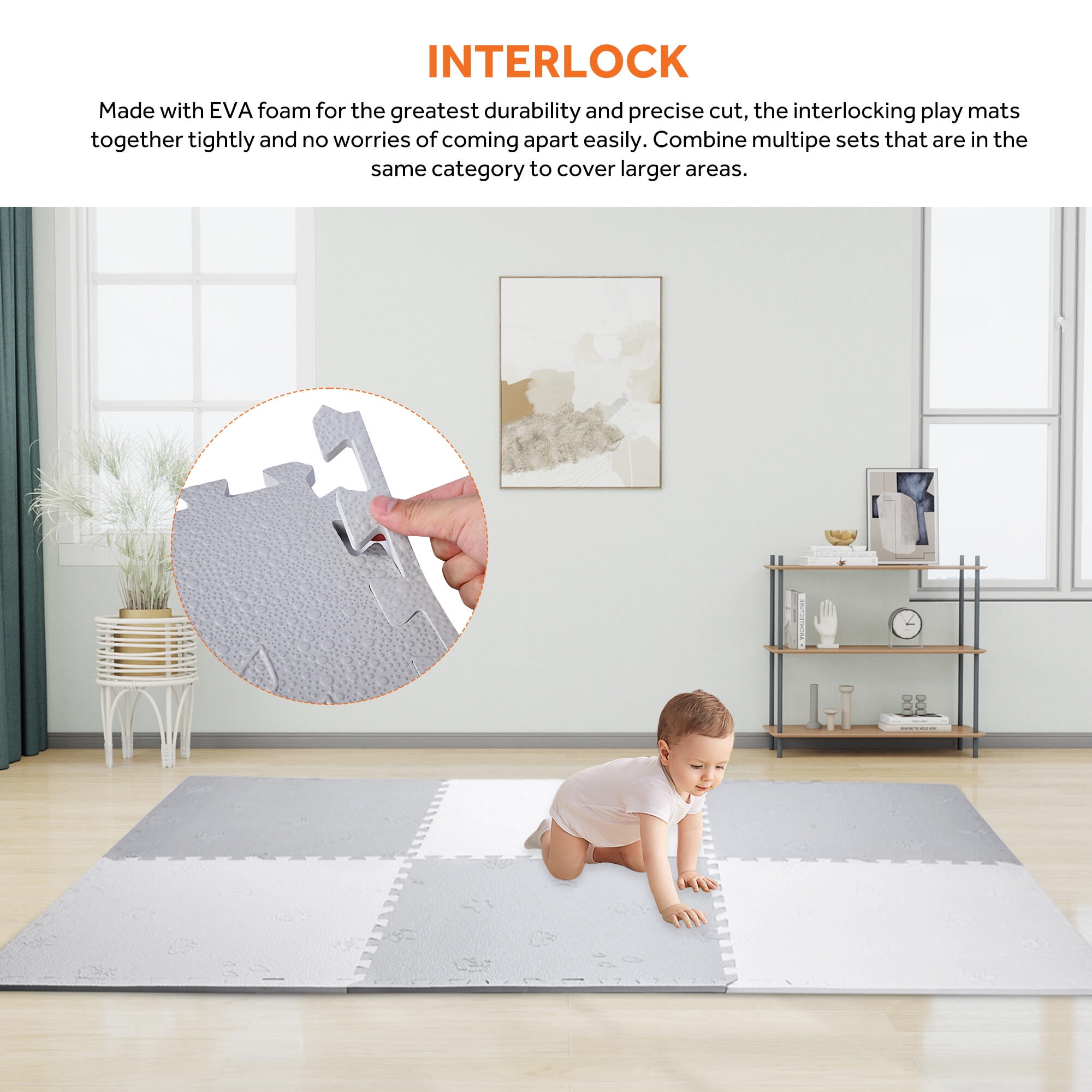 Large foam floor mat sale