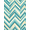 Blue, Pattern 1, variant on ODIKA 4'x6' Machine Washable Non-Slip Area Rug, Geometric Teal High Traffic Rug, Blue, 1299036