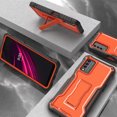 thumbnail image 2 of ExoGuard For T-Mobile REVVL V Plus 5G Case, Phone Case with Screen Protector and Kickstand (Orange), 2 of 6