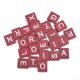thumbnail image 3 of EeaseMX 100 piezas de virutas de madera natural Claret DIY 26 letras en inglés Palabras Alfabeto Rompecabezas Caja de alfabetización Desarrollo intelectual del bebé Virutas de madera, 3 of 7