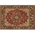 thumbnail image 1 of Ahgly Company Indoor Rectangle Medallion Brown Traditional Area Rugs, 5' x 7', 1 of 4