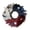 02_Red Blue White Door Wreath, variant on 4th of July Wreath Wooden Star Pendant P for Front Door, Red White Blue, Window Wall Patio Decor, Memorial Day Flag Day Veterans Day by Xuniizn