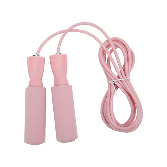 Skipping?Rope, Wide Application ?Rope Comfortable Feeling For Fitness For Adults Pink