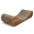 ScratchMe Cat Scratcher Cardboard Lounge Bed, Cat Scratching Post