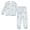 Pastel Doodle Airplanes, variant on Fluffy Pajamas Set Fuzzy Winter Warm Pj Sets Pullover Tops and Long Pants Pastel Doodle Airplanes X-Small
