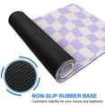 thumbnail image 3 of Ultra-Stylish Pastel Checkered Mouse Pad - Anti-Slip Boho Design - Perfect for Computers & Laptops in Home Offices - Aesthetically Pleasing Design, 31.5x11.8in., 3 of 7