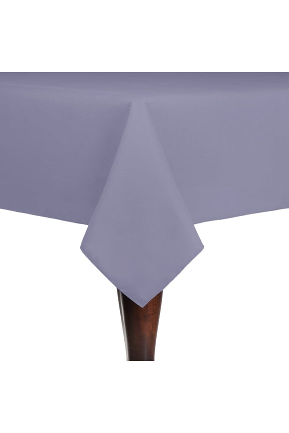 (3 Pack) Cotton-feel 54 x 96-Inch Rectangular Tablecloth - for Wedding and Banquet, Hotel or Home Fine Dining use, Lilac Light Purple