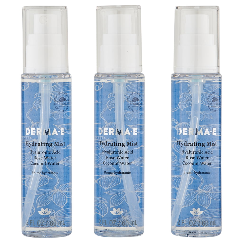 Derma E Hydrating Mist 3 ct 2 fl oz