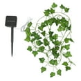 thumbnail image 2 of Dopebox Outdoor Porch Decor LED Outdoor Courtyard Decoration Light Maple Leaf Rattan Solar Energy Light String Warm Light 10 Meters 100 Lights, Solar Yard Decor (B), 2 of 9