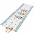 thumbnail image 2 of 2'x6' Rug Runners for Hallways Kitchen, Easter Non Slip Entryway Beside Floor Carpet Runner, Farmhouse Gnomes Flowers Rabbit Eggs Check Wooden Laundry Room Bedroom Throw Rugs Mat for Family Pet, 2 of 8