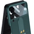 thumbnail image 3 of Applicable To Samsung Galaxy Z Flip3 Mobile Phone Case, One-piece Ultra-thin Ring Folding Mobile Phone Protective Cover, 3 of 4