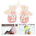 thumbnail image 6 of FOMIYES Warm Mittens Pink For Girls Playing 1 Pair 8.25X4.32X1.57in, 6 of 8