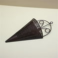 thumbnail image 4 of Rattan Hanging Wall Planter ,1PCS Wall Hanging Baskets Plastic Artificial Hanging Flower Baskets Home Indoor Outdoor Garden Porch Wall Decoration (1PC Brown,12.40x5.51inches), 4 of 9