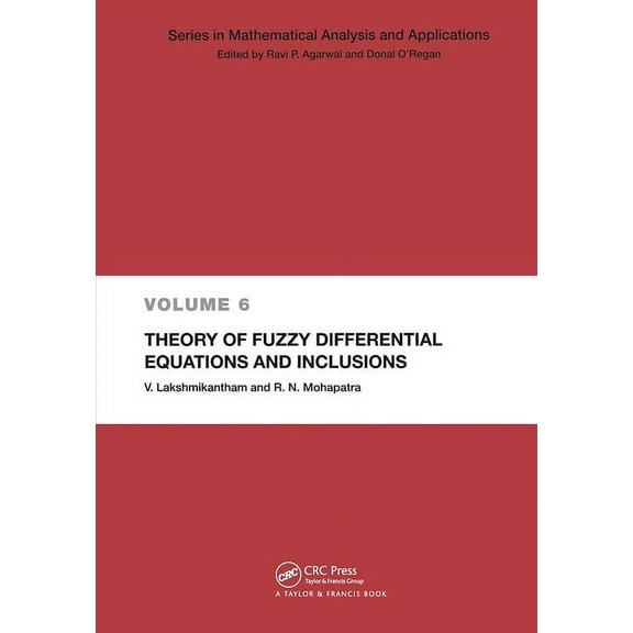 Mathematical Analysis and Applications Theory of Fuzzy Differential Equations and Inclusions, (Hardcover)