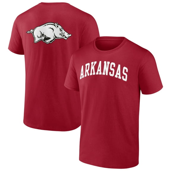 Men's Cardinal Arkansas Razorbacks Heritage Arch T-Shirt