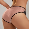 thumbnail image 6 of Byworldtasic Womens Breathable Underwear Womens Seamless Panties Sexy Hipsters Bikinis Briefs Comft Soft Stretch Briefs Light Leaks Protection Underwear, 6 of 7