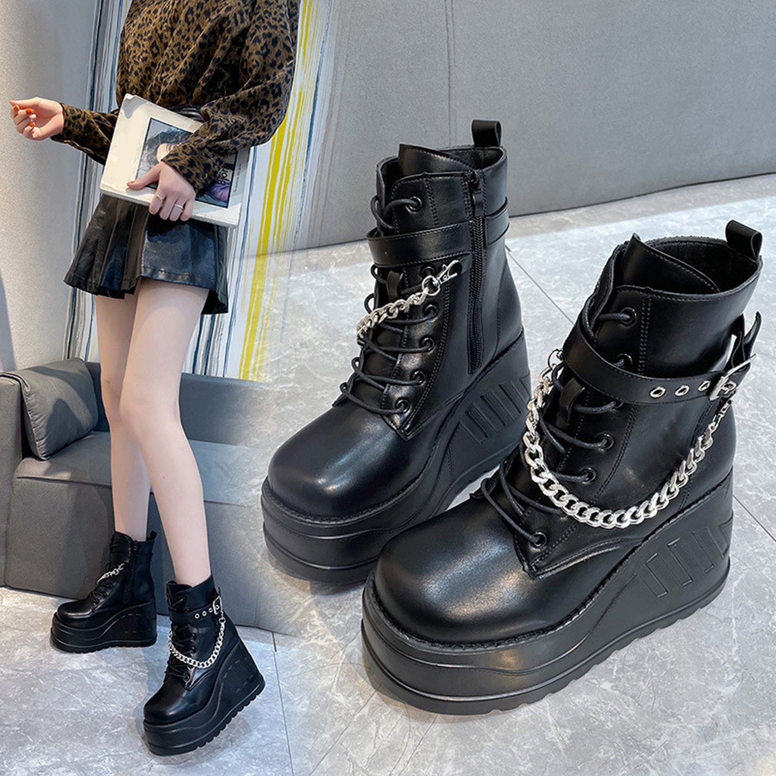 Njoeus Womens Boots Booties Women'S 