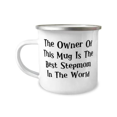 

Perfect Stepmom The Owner Of This Mug Is The Best Stepmom In The World Mother s Day 12oz Camper Mug For Stepmom