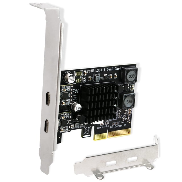 Tarjeta de Expansión PCIe USB FebSmart FS-C2-Pro 2x10Gbps USB-C
