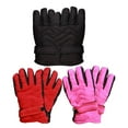 thumbnail image 2 of GILBIN'S Kids Winter Warm Thinsulate And Quilted Breathable Ski Mittens Size 4-6 (Ski Gloves), 2 of 2