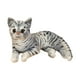 thumbnail image 3 of Lindo juguete de peluche de simulación de gato para decoración de fiesta de cumpleaños 36cm, 3 of 9