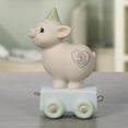 thumbnail image 5 of Precious Moments Birthday Train, Age 3, Heaven Bless Your Special Day, Bisque Porcelain Figurine, 1 Each, 5 of 5