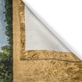 thumbnail image 3 of Ambesonne Kansas Kitchen Curtains, Cottage in a Wheat Field, 55"x45", Pale Camel Multicolor, 3 of 3