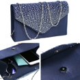 thumbnail image 5 of Groupcow - Bolso de noche para mujer, Azul marino, 5 of 5