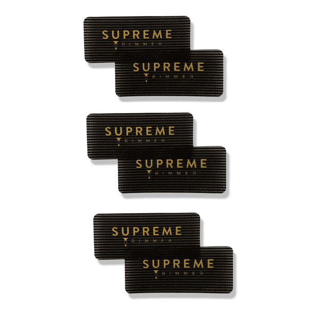 BARBER HAIR GRIPPERS by SUPREME TRIMMER – Salon & Barber Hair Grippers for Men & Women – Hair Clips for Styling and Hair Holding - SHG3000 Black/Gold Rectangle 3PK BARBER HAIR GRIPPERS by SUPREME TRIMMER – Salon & Barber Hair Grippers for Men & Women – Hair Clips for Styling and Hair Holding - SHG3000 Black/Gold Rectangle 3PK