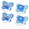 Dr. Brown's Stage 1 PreVent Butterfly Pacifier, Blue, 4 Ct
