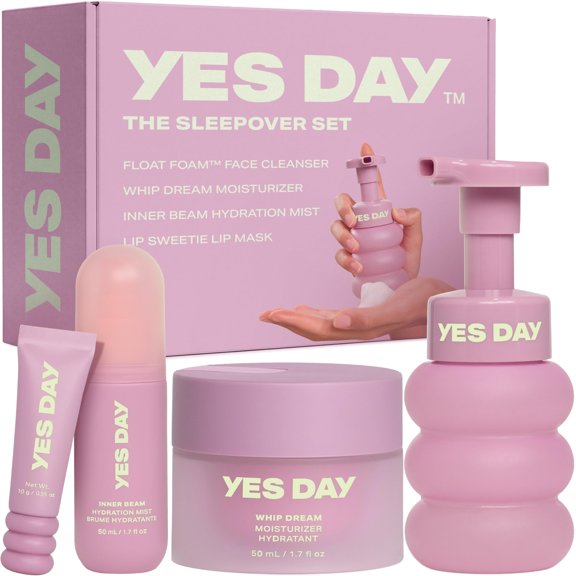Kit de Cuidado Facial para Adolescentes Yes Day The Sleepover Set