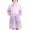 Purple, variant on Farfi Women Floral Waterproof Long Sleeve Kitchen Cooking Baking Apron Working Smock (Blue)
