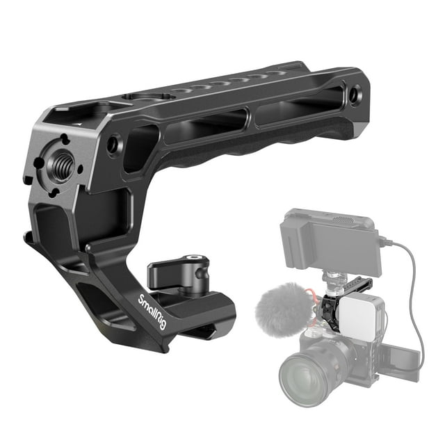 Empuñadura tipo NATO ligera SMALLRIG con asa superior para cámara réflex digital