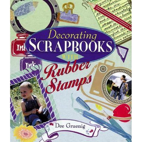 Pre-Owned Decorating Scrapbooks with Rubber Stamps (Paperback) 0806998466 9780806998466