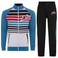 thumbnail image 2 of Notus Men’s Track Suits Set 2 Piece sweatsuits 2-piece set Jogger suit for men jogging suits for men 2 piece Sweatpants Sweat Suits Collar fleece tracksuit Multi Colors Turquoise XXL, 2 of 7