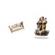 thumbnail image 1 of Sofá De Madera En Miniatura Y Decoración De Escritorio Acrílica. Mueble De Juguete único Para Manualidades, Ideal Para Casas De Muñecas De 112 Cm. Adorno De Mesa, Decoración Del Hogar,, 1 of 8